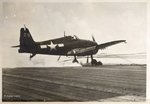 Capt. Sharpe F6F loses tailhook to barrier wire.jpg
