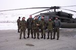 Me standing with some German aviators at Toplicane, Kosovo.JPG