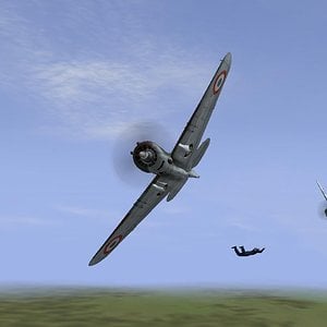 Bf-109E-4 vs. Hawk 75_2