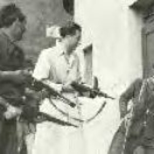 Partisans raiding a Fascist home