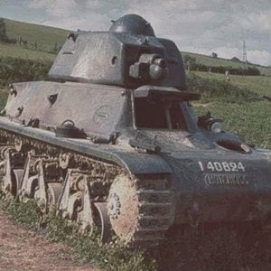 French Hotchkiss tank