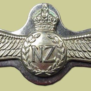 Pilot Metal Pin RNZAF