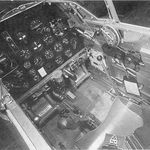 A P-36 cockpit
