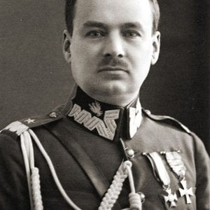 General Wiktor Thommée (1881-1962), the Commander of the Army Łódź in 1939.