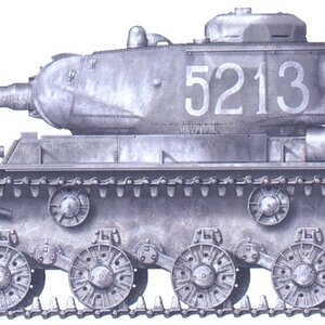 KV-85 heavy tank no. 5213 of the 1452nd Self-propelled Artillery Regiment, 1944