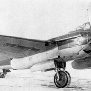 Petlyakov Pe-2 of the 1st serie, serial no.390101, factory no.39 in Moscow