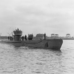 German U-boot U-739 type VIIc