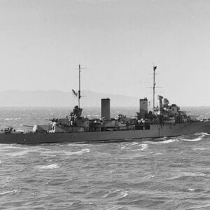 HMAS Hobart (D63) light cruiser, 1942