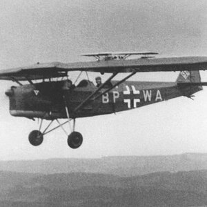 RWD-8 code BP+WA, the Luftwaffe service