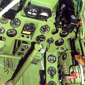 A6M2 Zero V-173 Cockpit AWM