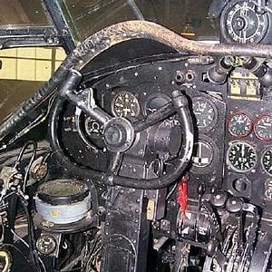 Avro Lincoln cockpit