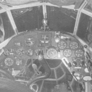 Cant Z.1018 Cockpit