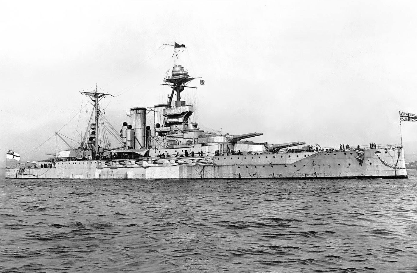 HMS Malaya, a Queen Elizabeth-class battleship