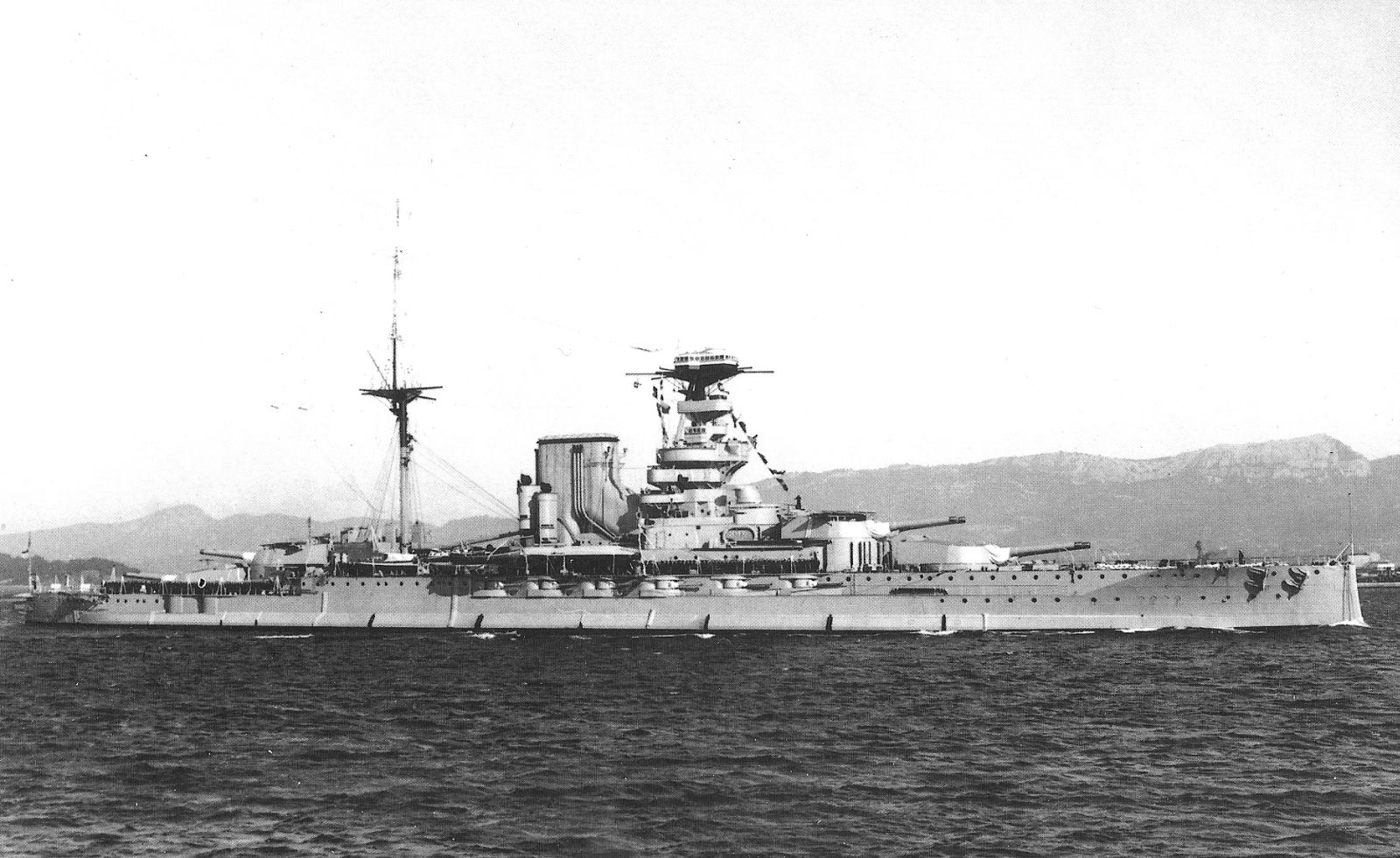 HMS Warspite, a Queen Elizabeth-class battleship (1)