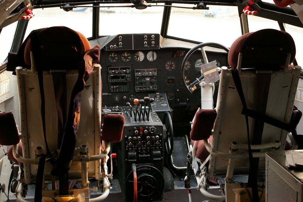 Martin Mars Cockpit